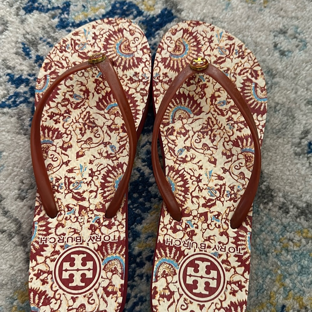Tory Butch Flip Flop. Sz 7